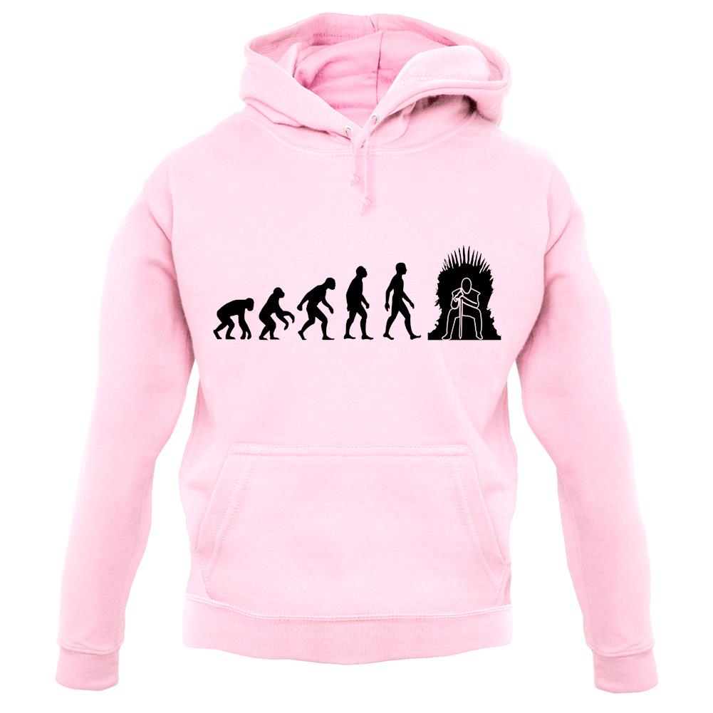 Evolution Iron Throne unisex hoodie Evolution Iron Throne unisex hoodie