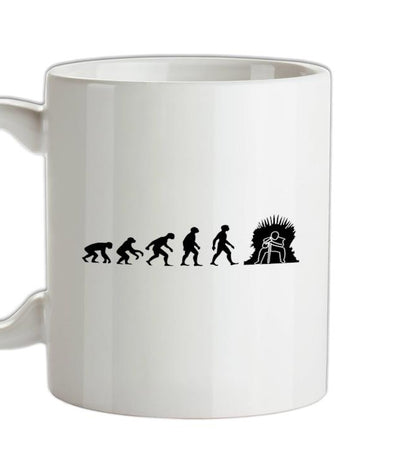 Evolution Iron Throne Ceramic Mug