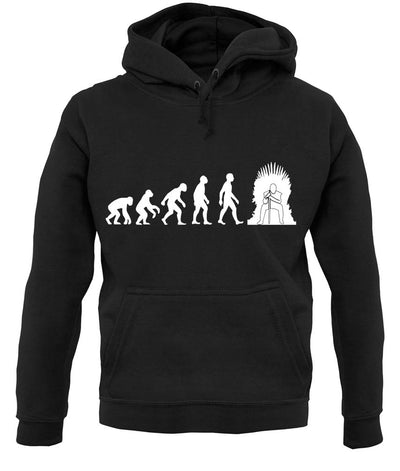 Evolution Iron Throne unisex hoodie