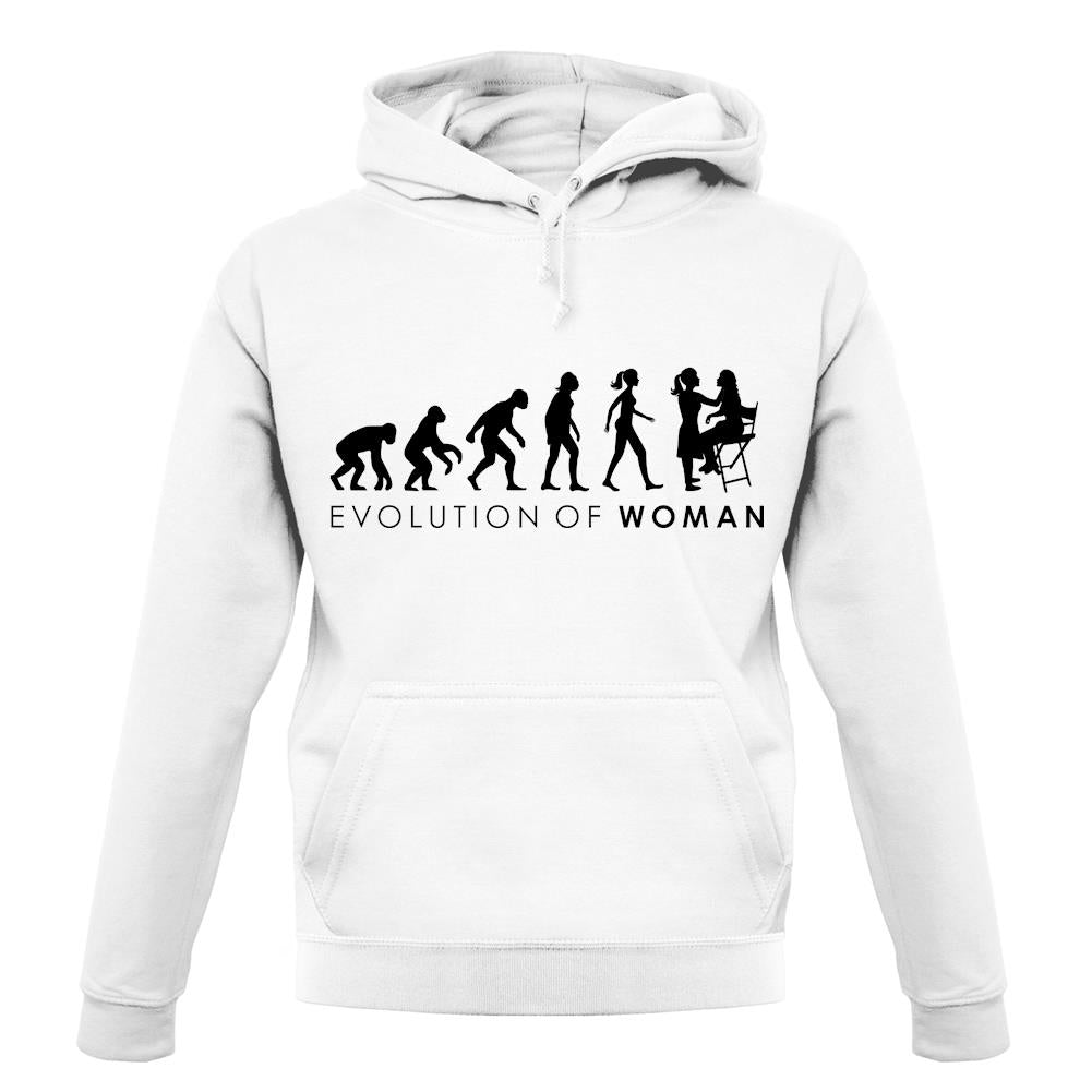 Evolution of Woman - Make-Up Artist unisex hoodie Evolution of Woman - Make-Up Artist unisex hoodie