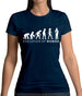 Evolution of Woman - Nurse Womens T-Shirt Evolution of Woman - Nurse Womens T-Shirt