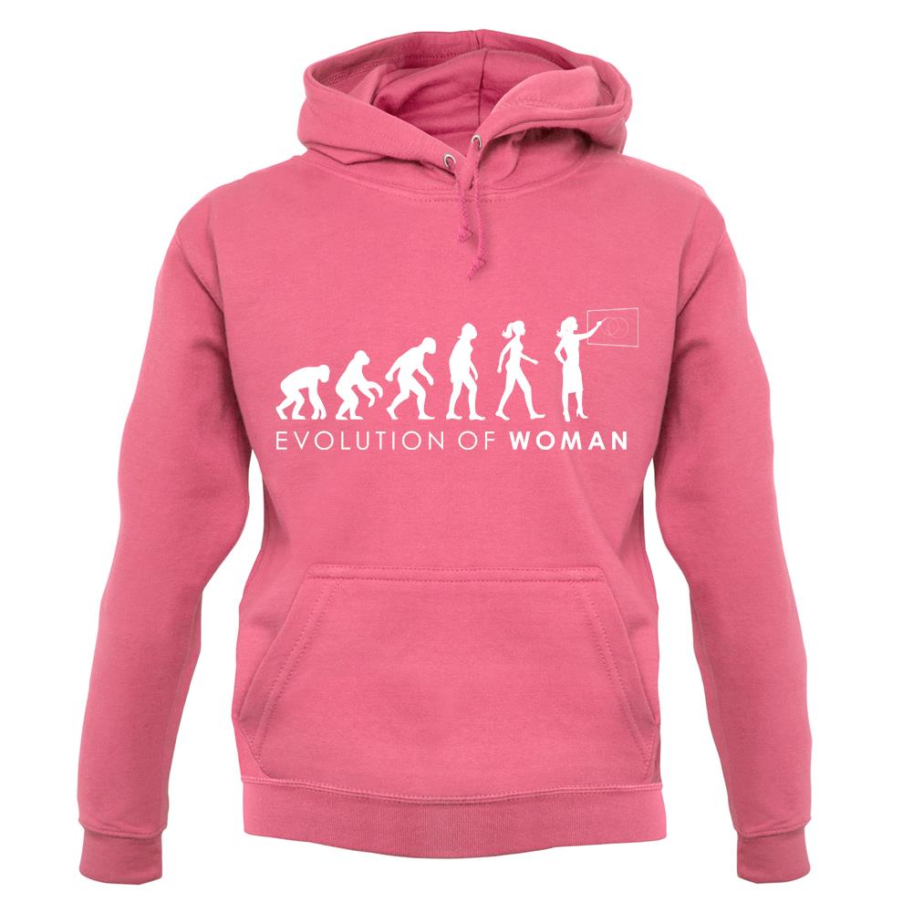 Evolution of Woman - Teacher unisex hoodie Evolution of Woman - Teacher unisex hoodie