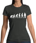 Evolution Of Man Plumber Womens T-Shirt Evolution Of Man Plumber Womens T-Shirt