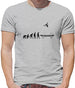 Evolution Of Man Trampolining Mens T-Shirt Evolution Of Man Trampolining Mens T-Shirt