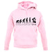 Evolution Of Woman Spinning unisex hoodie Evolution Of Woman Spinning unisex hoodie