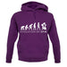 Evolution Of Woman Spinning unisex hoodie Evolution Of Woman Spinning unisex hoodie