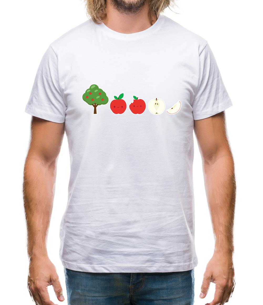 Evolution Of Apple Mens T-Shirt Evolution Of Apple Mens T-Shirt