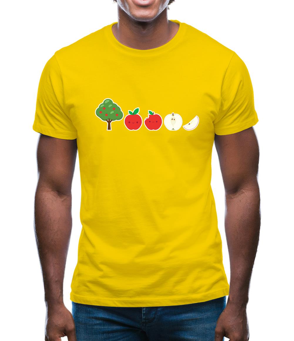 Evolution Of Apple Mens T-Shirt Evolution Of Apple Mens T-Shirt