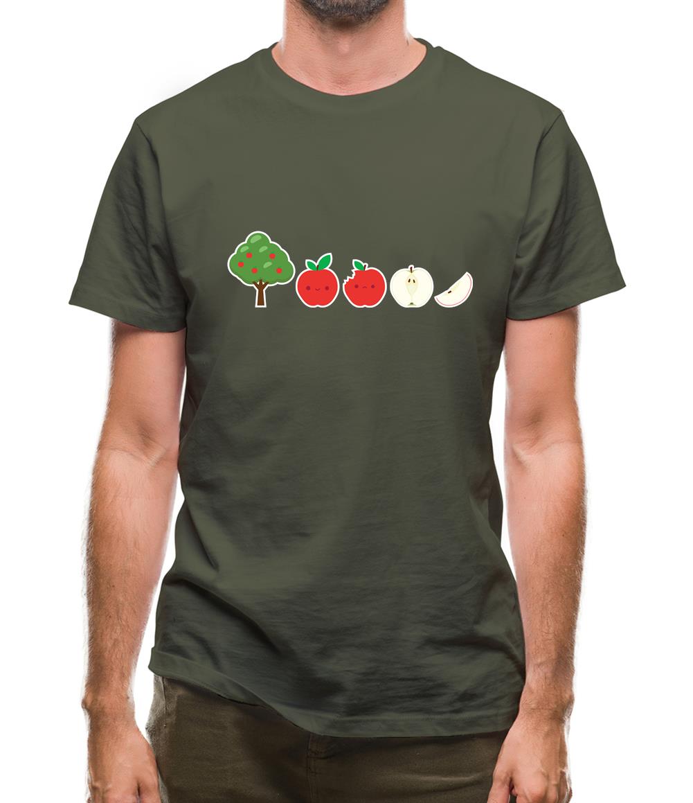 Evolution Of Apple Mens T-Shirt Evolution Of Apple Mens T-Shirt
