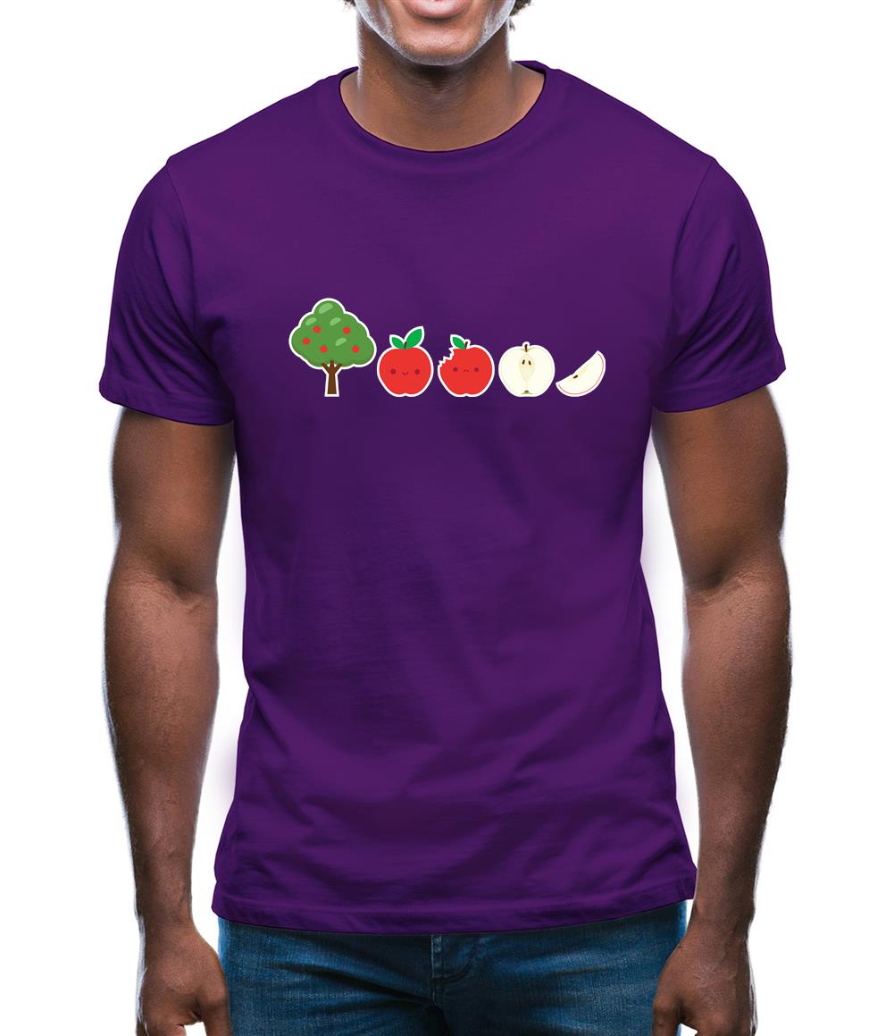 Evolution Of Apple Mens T-Shirt Evolution Of Apple Mens T-Shirt