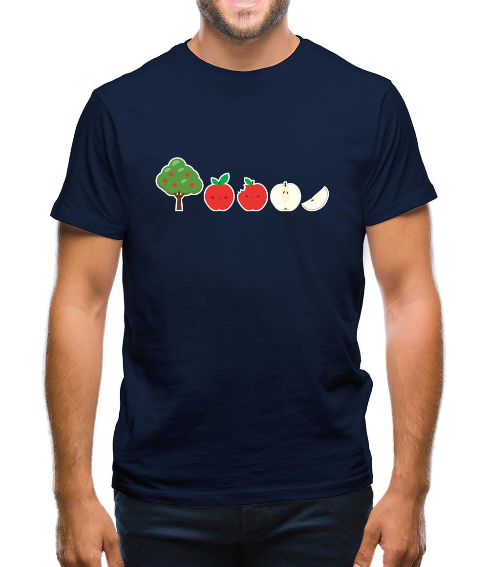 Evolution Of Apple Mens T-Shirt Evolution Of Apple Mens T-Shirt