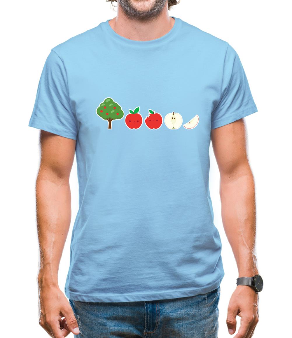 Evolution Of Apple Mens T-Shirt Evolution Of Apple Mens T-Shirt