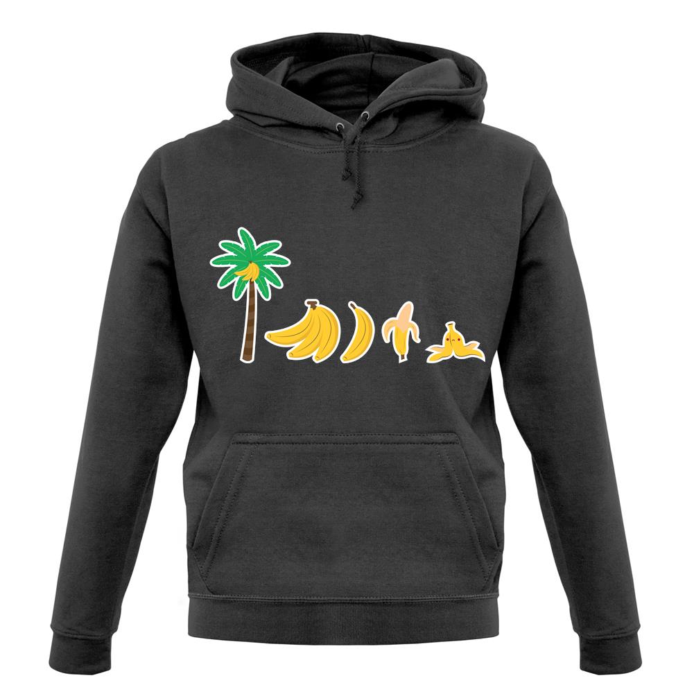 Evolution Of Banana unisex hoodie Evolution Of Banana unisex hoodie