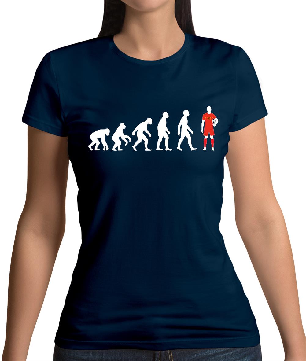 Evolution Of Man Belgium Womens T-Shirt Evolution Of Man Belgium Womens T-Shirt