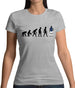 Evolution Of Man France Womens T-Shirt