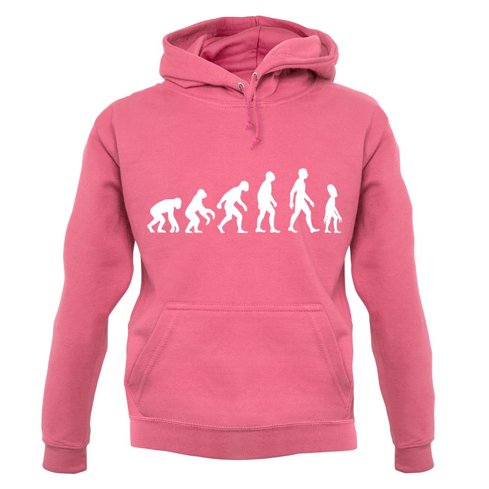 Evolution Of Man Alien unisex hoodie Evolution Of Man Alien unisex hoodie