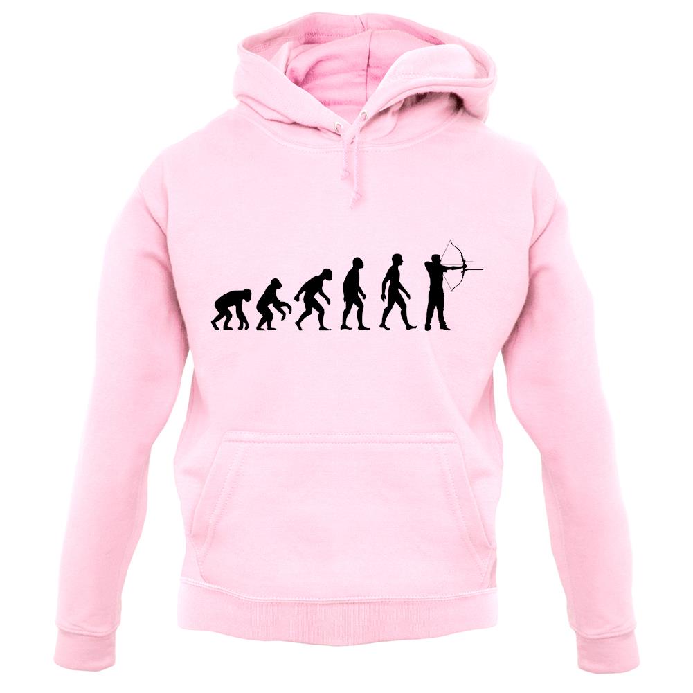 Dressdown Evolution of Man Archery Unisex Hoodie Dressdown Evolution of Man Archery Unisex Hoodie