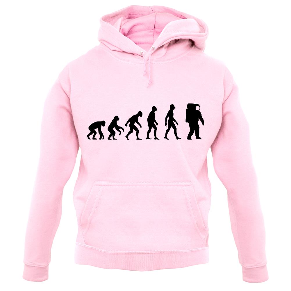 Evolution Of Man Astronaut unisex hoodie Evolution Of Man Astronaut unisex hoodie