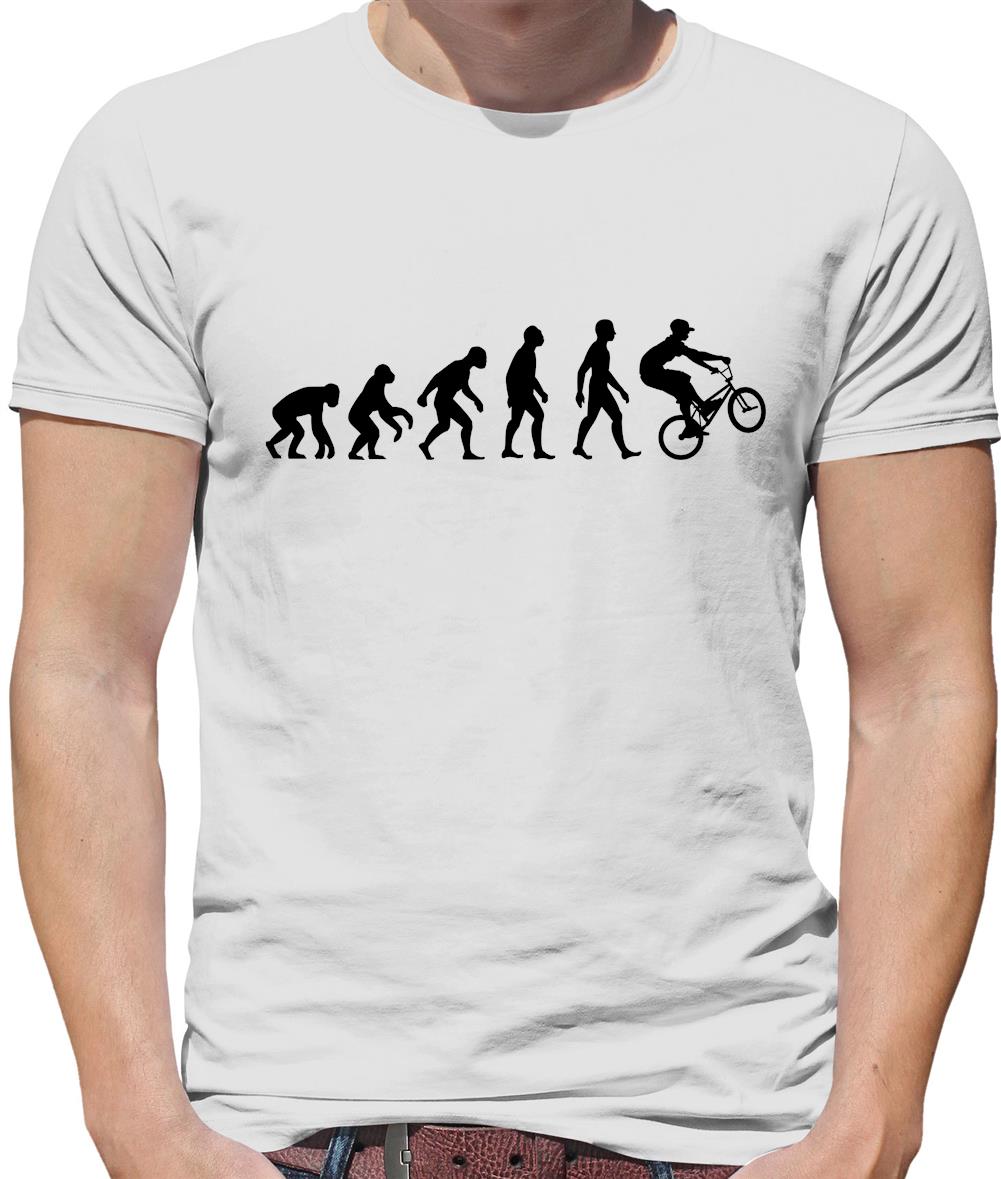 Evolution of Man - BMX Mens T-Shirt Evolution of Man - BMX Mens T-Shirt