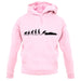Evolution Of Man Bobsleigh unisex hoodie Evolution Of Man Bobsleigh unisex hoodie