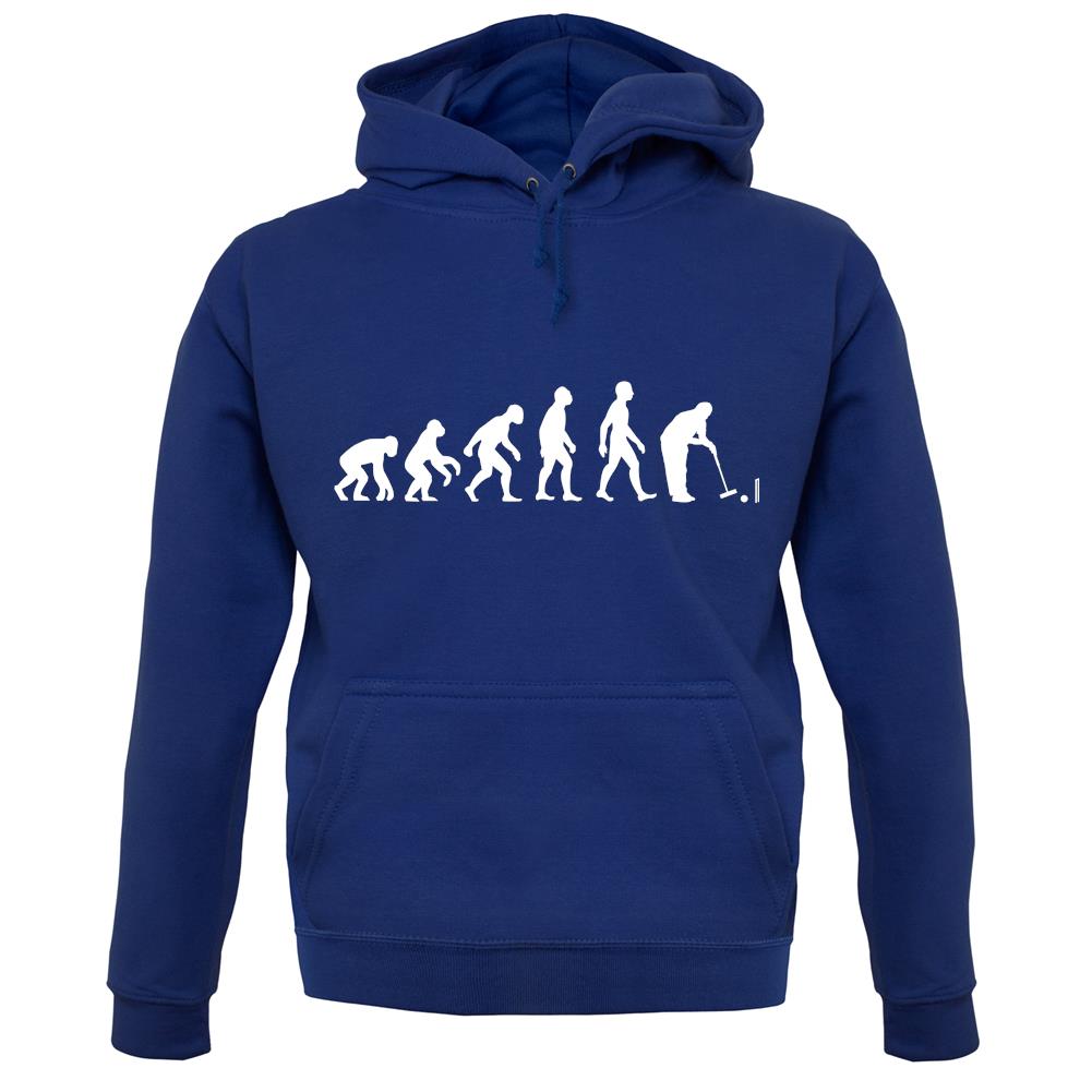 Evolution Of Man Croquet unisex hoodie Evolution Of Man Croquet unisex hoodie