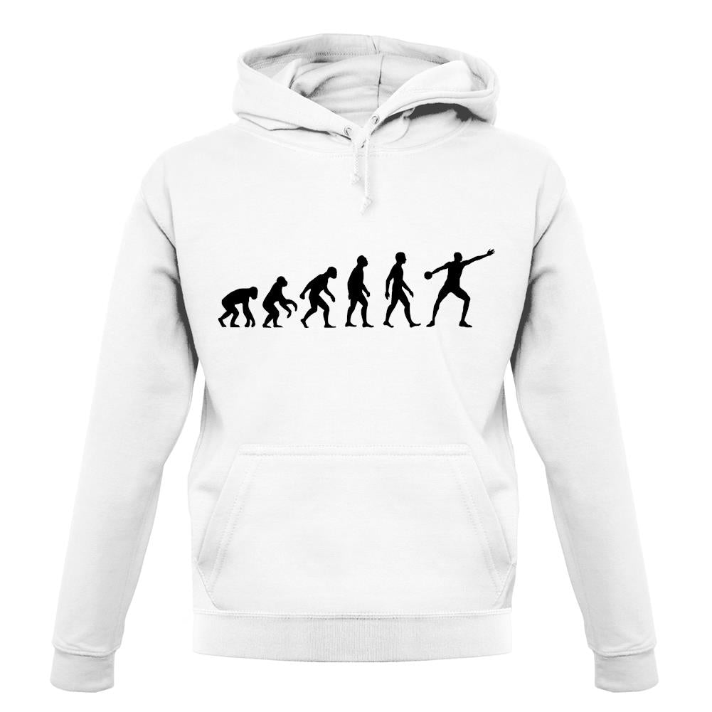 Evolution Of Man Discus unisex hoodie Evolution Of Man Discus unisex hoodie