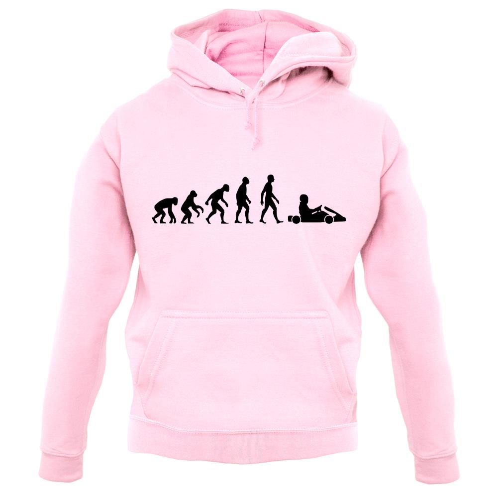 Evolution Of Man Go Karting unisex hoodie Evolution Of Man Go Karting unisex hoodie