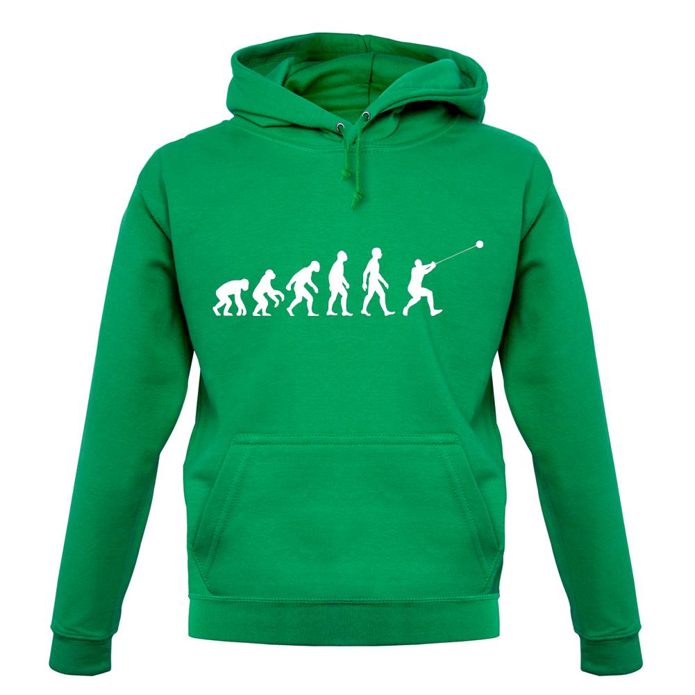 Evolution Of Man Hammer Throw unisex hoodie Evolution Of Man Hammer Throw unisex hoodie