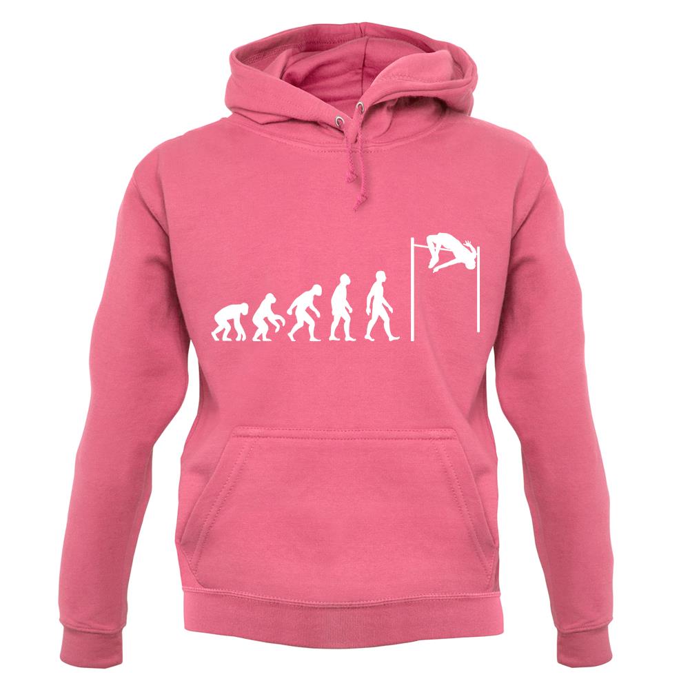 Evolution Of Man High Jump unisex hoodie Evolution Of Man High Jump unisex hoodie