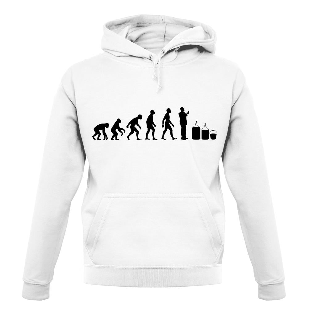 Evolution Of Man Homebrew unisex hoodie Evolution Of Man Homebrew unisex hoodie