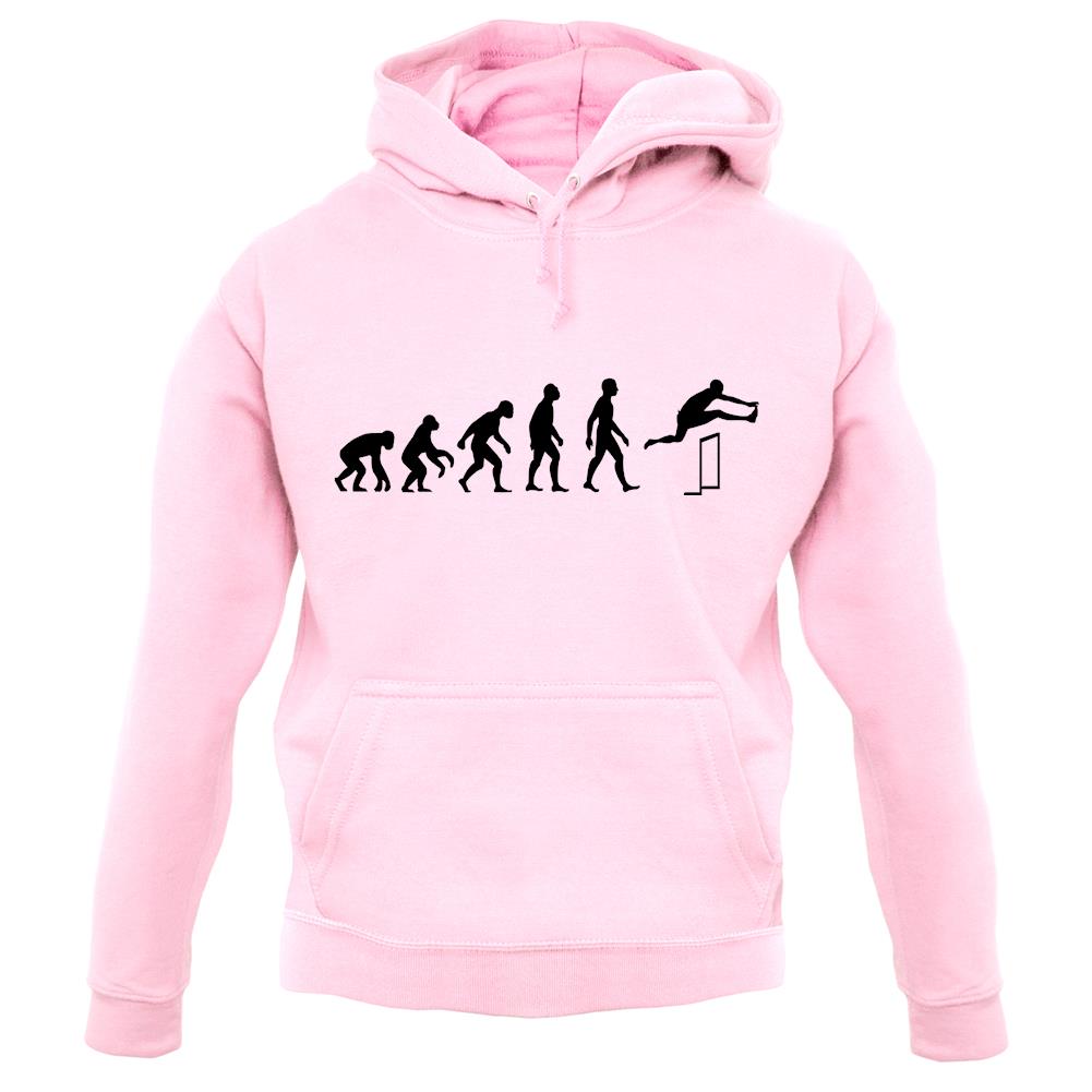 Evolution Of Man Hurdles unisex hoodie Evolution Of Man Hurdles unisex hoodie