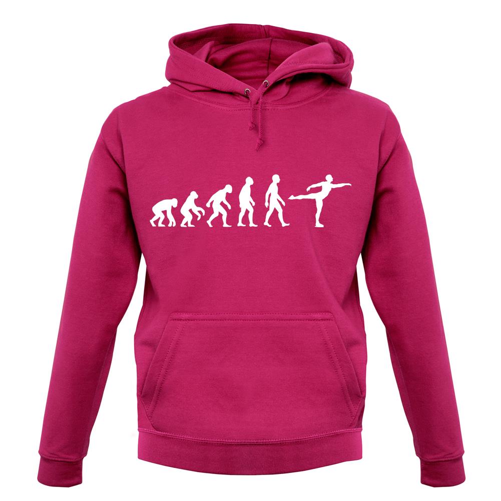 Evolution Of Man Ice Skating unisex hoodie Evolution Of Man Ice Skating unisex hoodie