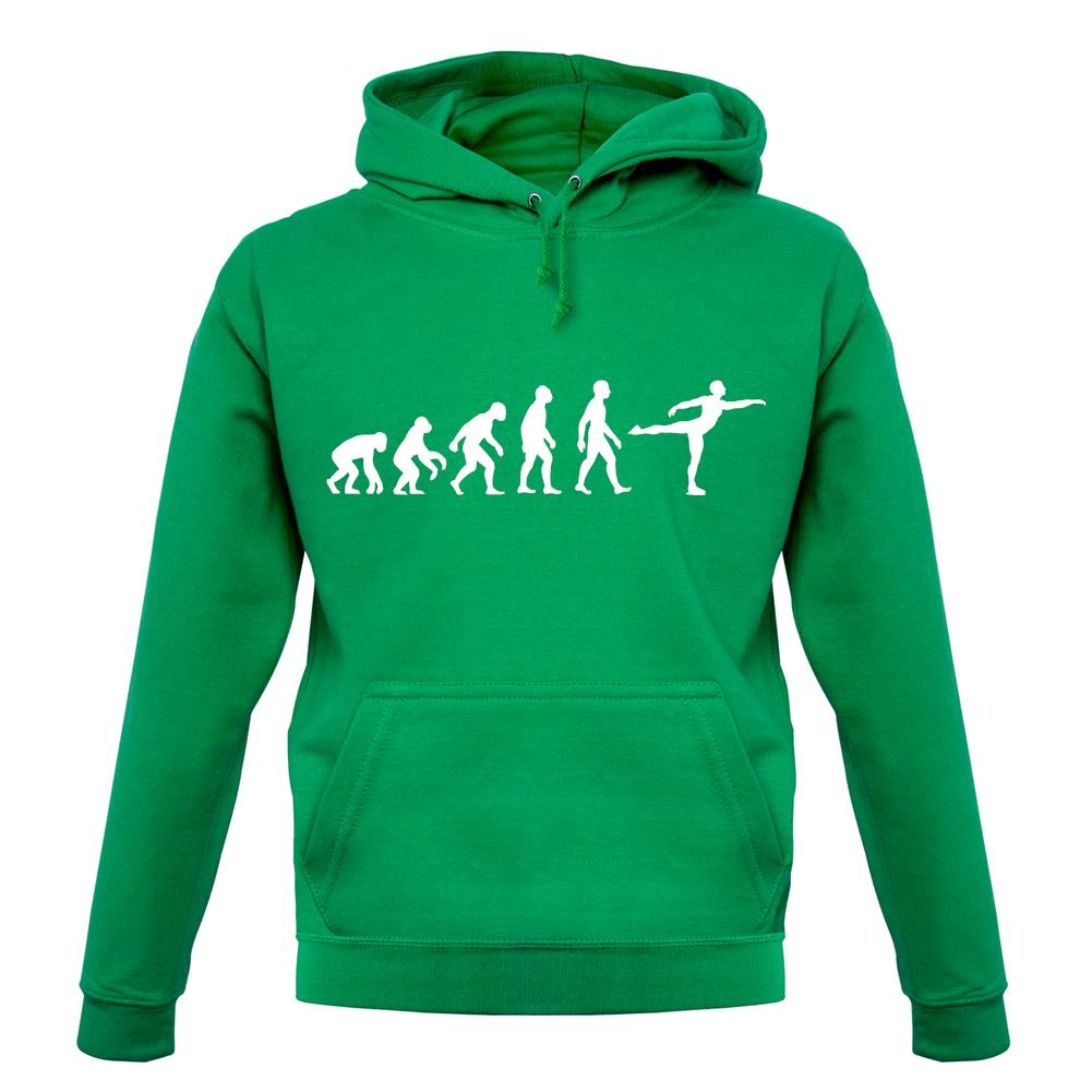 Evolution Of Man Ice Skating unisex hoodie Evolution Of Man Ice Skating unisex hoodie