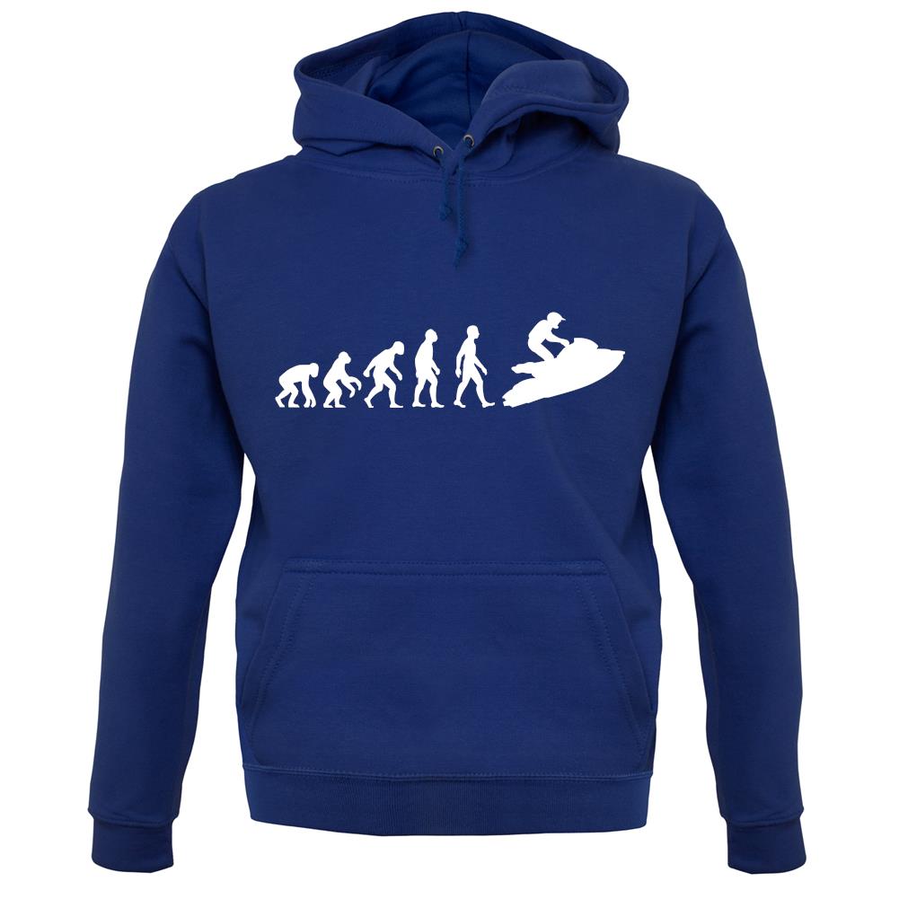 Evolution Of Man Jet Ski unisex hoodie Evolution Of Man Jet Ski unisex hoodie