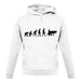 Evolution Of Man Piano unisex hoodie Evolution Of Man Piano unisex hoodie