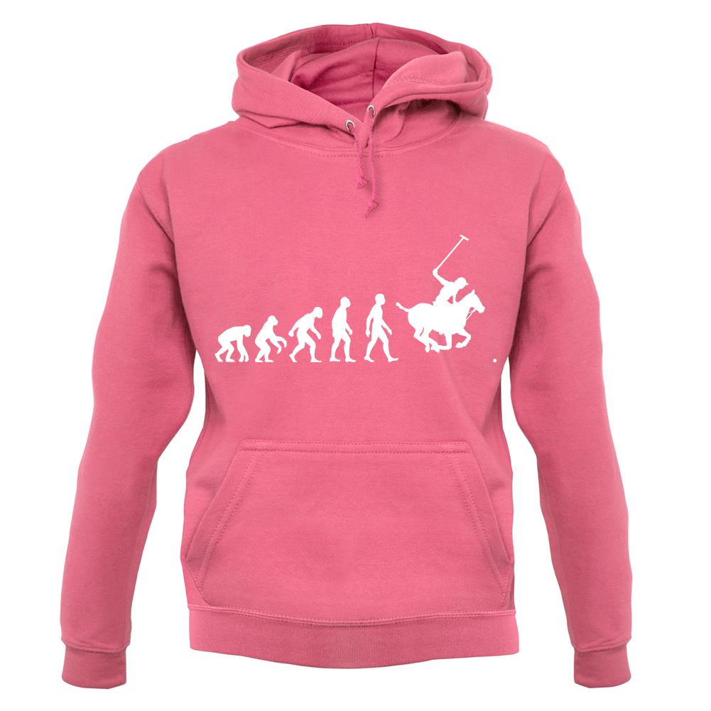 Evolution Of Man Polo unisex hoodie Evolution Of Man Polo unisex hoodie