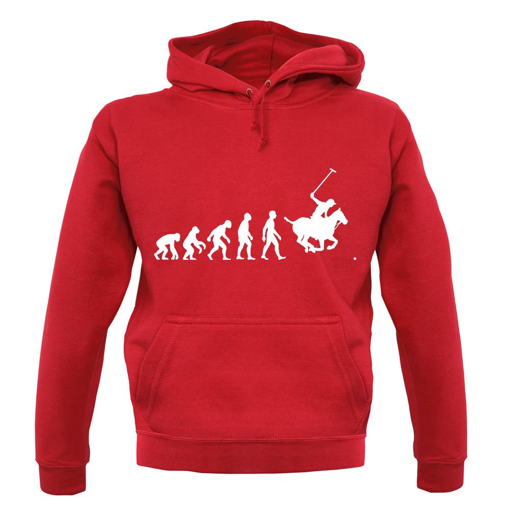 Evolution Of Man Polo unisex hoodie Evolution Of Man Polo unisex hoodie