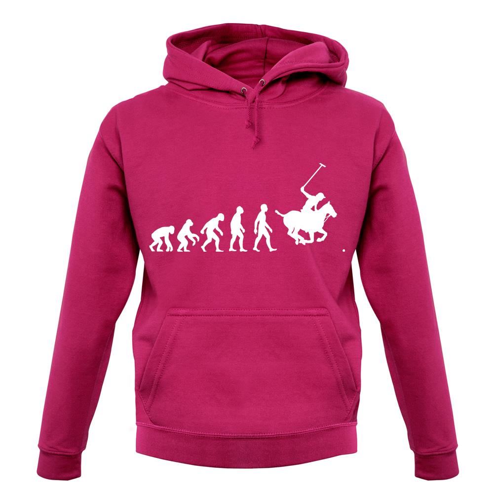 Evolution Of Man Polo unisex hoodie Evolution Of Man Polo unisex hoodie