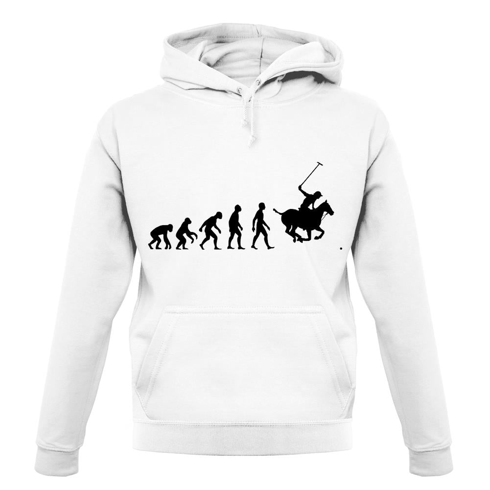 Evolution Of Man Polo unisex hoodie Evolution Of Man Polo unisex hoodie