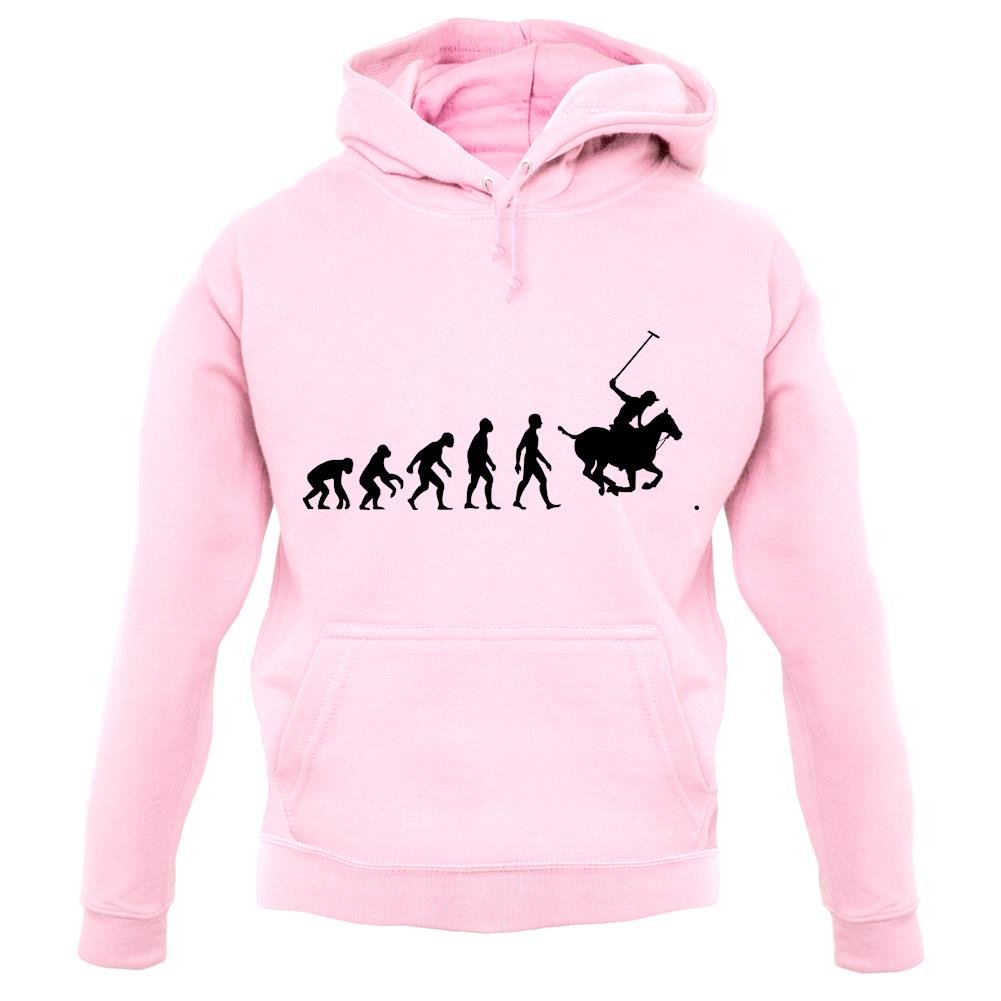 Evolution Of Man Polo unisex hoodie Evolution Of Man Polo unisex hoodie