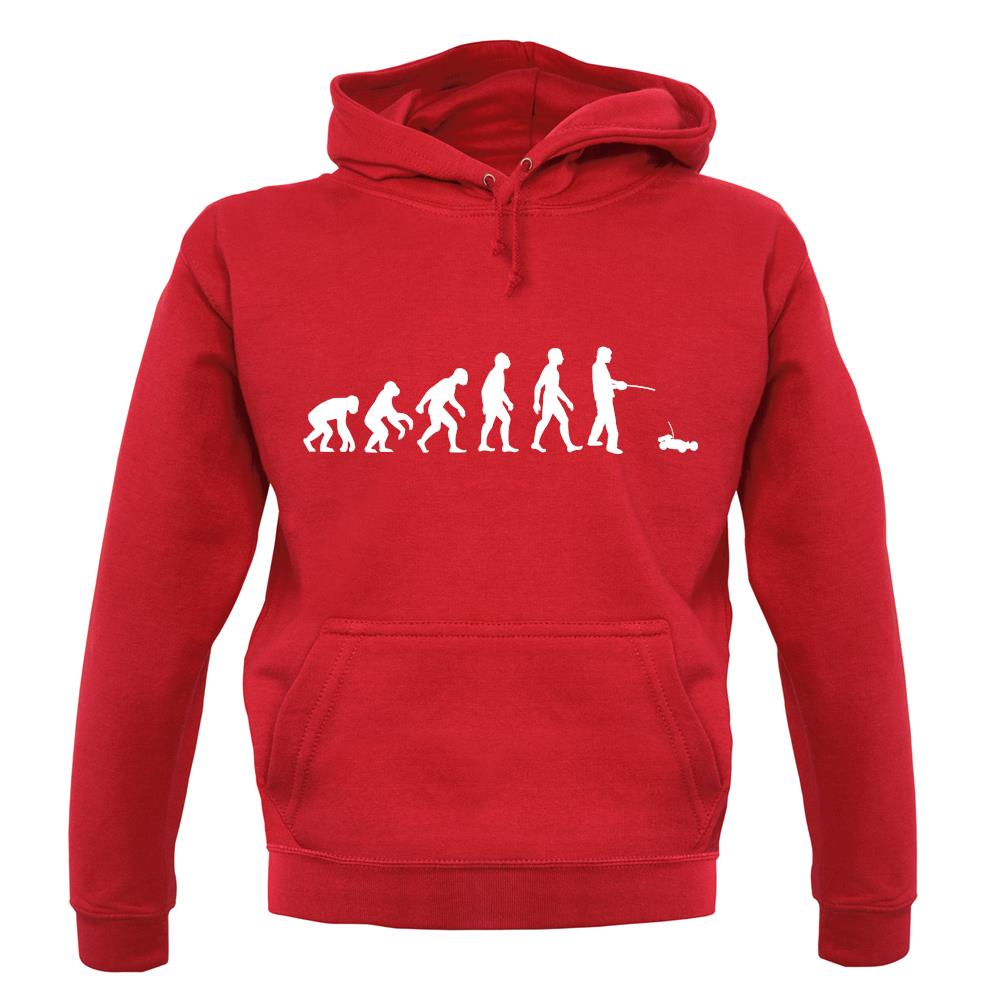 Evolution Of Man Remote Control Car unisex hoodie Evolution Of Man Remote Control Car unisex hoodie