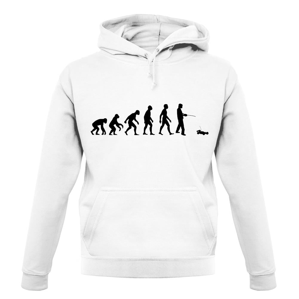 Evolution Of Man Remote Control Car unisex hoodie Evolution Of Man Remote Control Car unisex hoodie