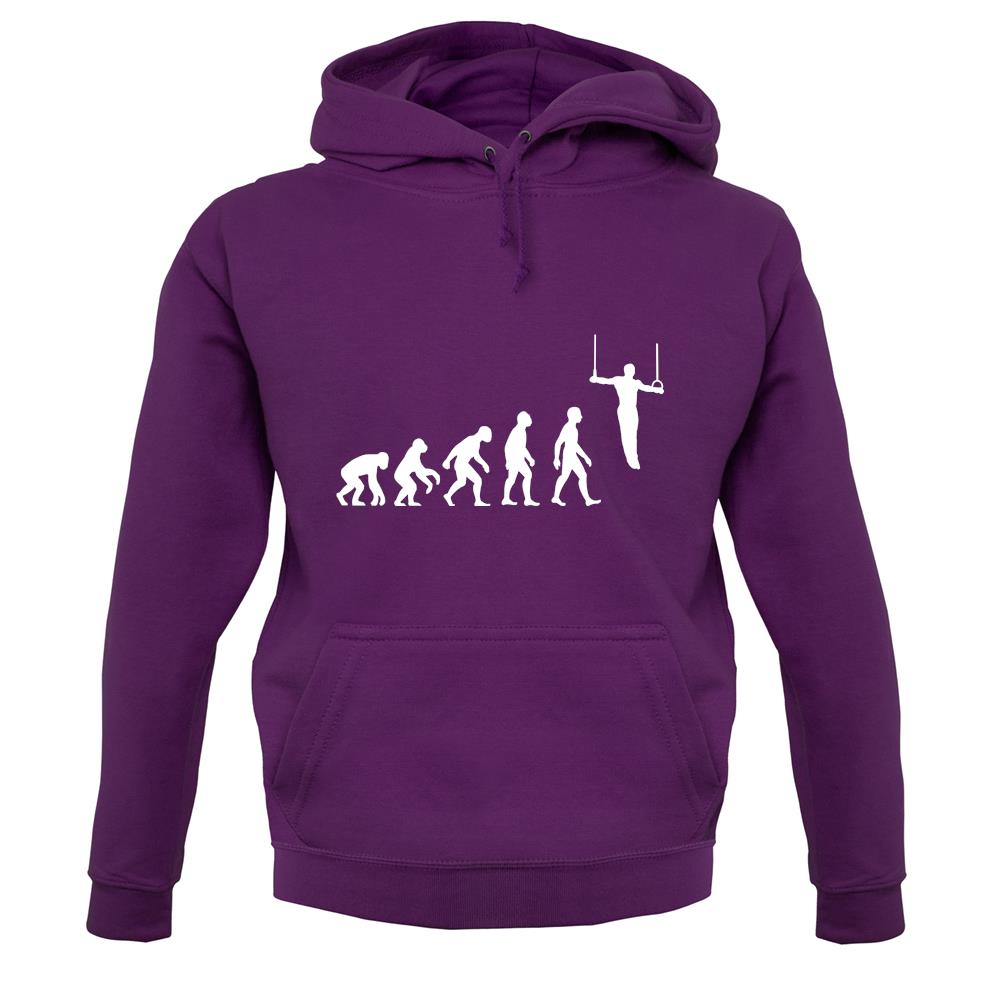 Evolution Of Man Rings unisex hoodie Evolution Of Man Rings unisex hoodie