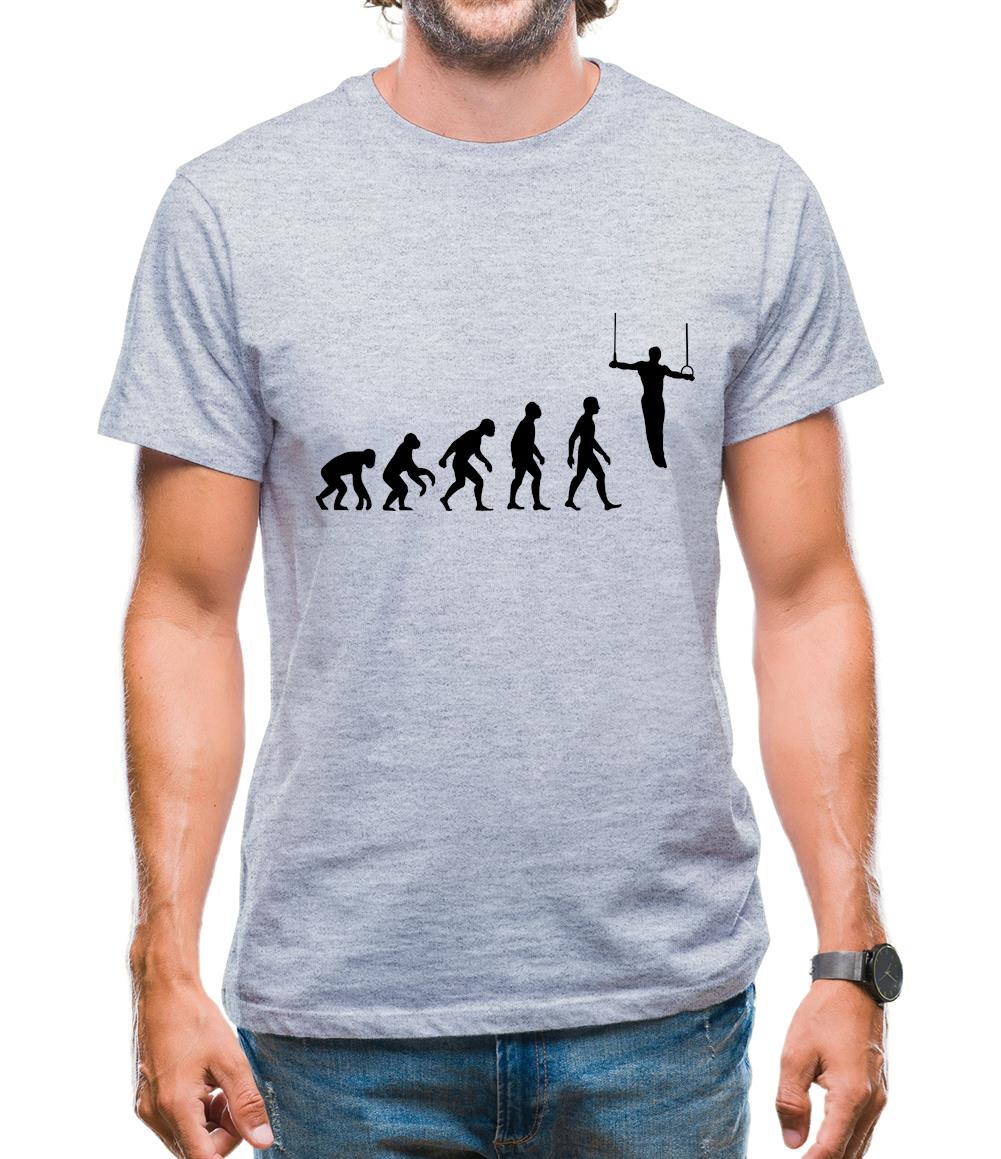 Evolution Of Man Rings Mens T-Shirt Evolution Of Man Rings Mens T-Shirt