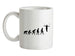 Evolution Of Man Rings Ceramic Mug Evolution Of Man Rings Ceramic Mug