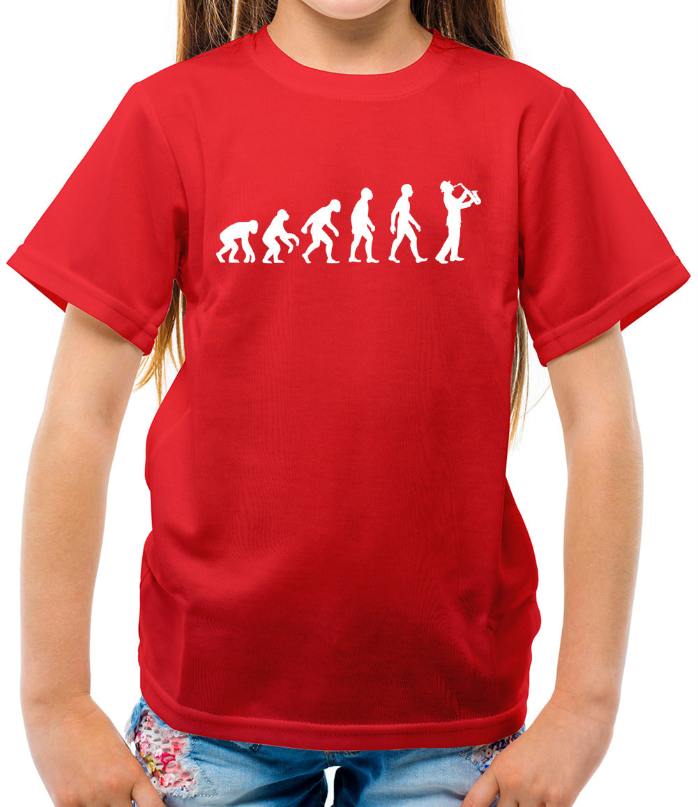 Evolution-of-Man-Saxophone-Player Evolution-of-Man-Saxophone-Player