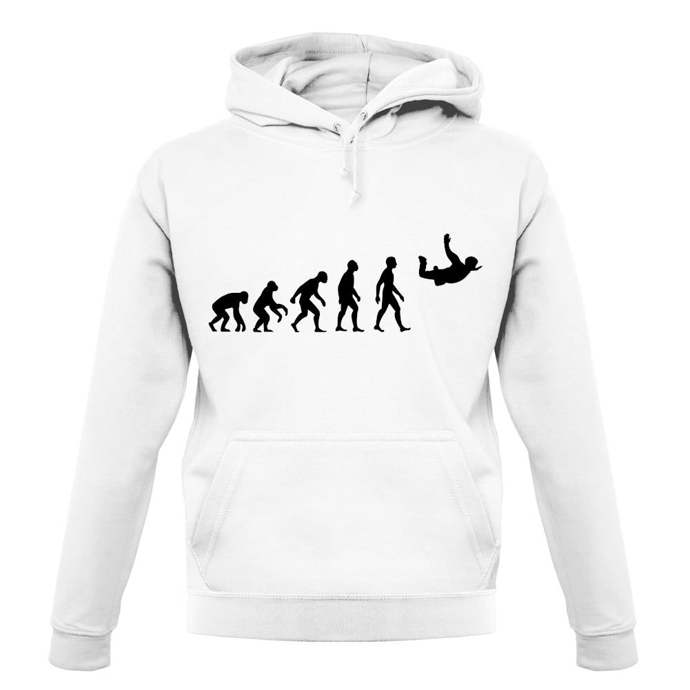 Evolution Of Man Skydiver (Skydiving) unisex hoodie Evolution Of Man Skydiver (Skydiving) unisex hoodie