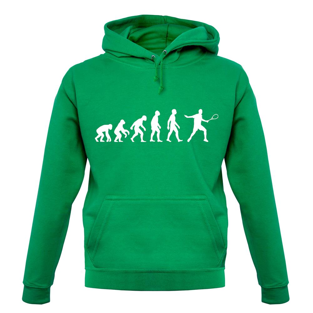 Evolution Of Man Squash Player unisex hoodie Evolution Of Man Squash Player unisex hoodie