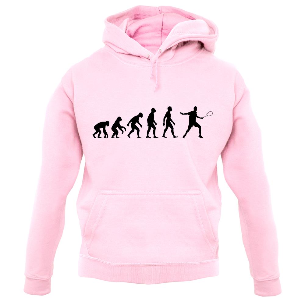 Evolution Of Man Squash Player unisex hoodie Evolution Of Man Squash Player unisex hoodie