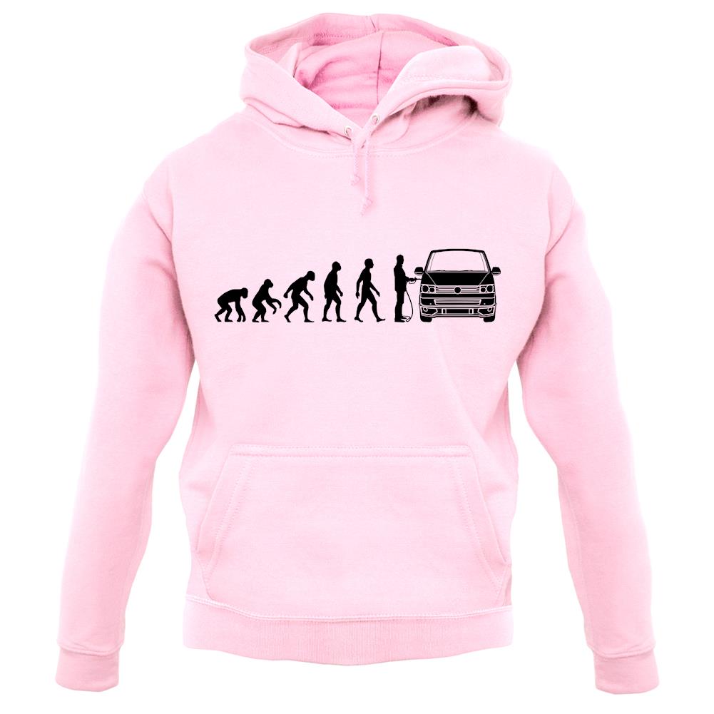 Evolution Of Man T5 Campervan unisex hoodie Evolution Of Man T5 Campervan unisex hoodie